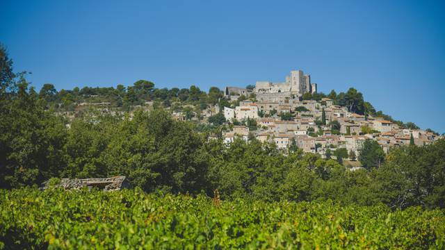 Lacoste, hight village of the Luberon