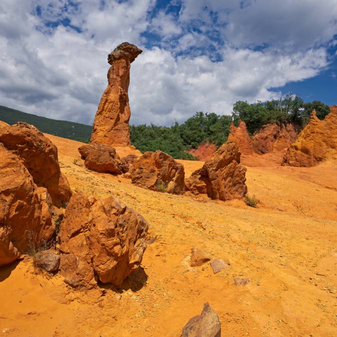 Colorado Provençal | Rustrel | Ocres du Luberon | Massif des Ocres 