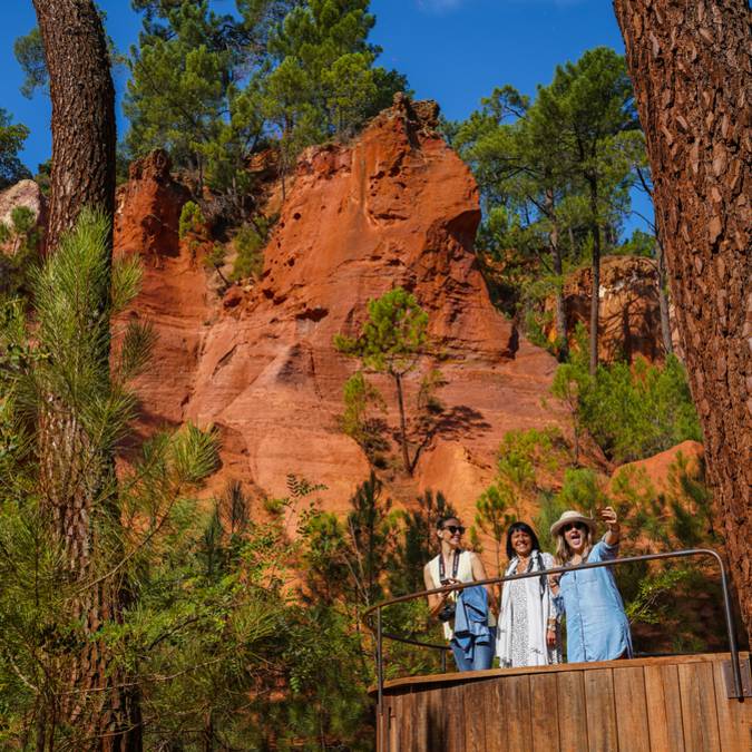 Sentier des Ocres | Ocres du Luberon | Roussillon | Plus beaux villages de France 