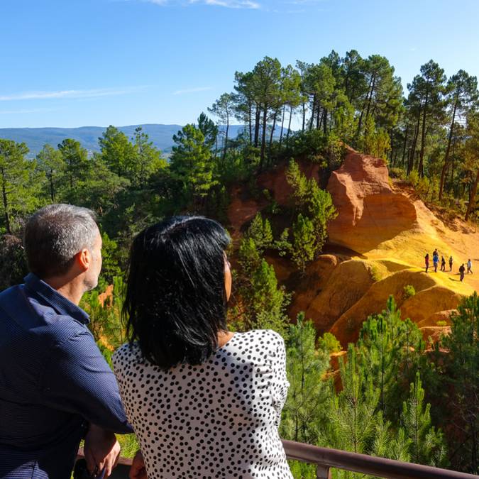 Sentier des Ocres | Ocres du Luberon | Roussillon | Plus beaux villages de France