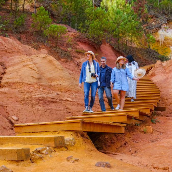 Sentier des Ocres | Ocres du Luberon | Roussillon | Plus beaux villages de France